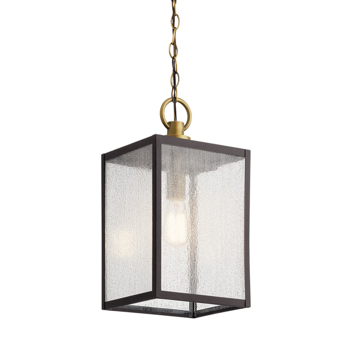 Myhouse Lighting Kichler - 59008WZC - One Light Outdoor Pendant/Semi Flush Mount - Lahden - Weathered Zinc