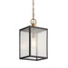 Myhouse Lighting Kichler - 59008WZC - One Light Outdoor Pendant/Semi Flush Mount - Lahden - Weathered Zinc