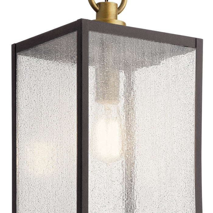 Myhouse Lighting Kichler - 59008WZC - One Light Outdoor Pendant/Semi Flush Mount - Lahden - Weathered Zinc