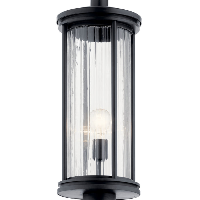 Myhouse Lighting Kichler - 59025BK - One Light Outdoor Post Mount - Barras - Black