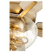Myhouse Lighting Quorum - 7052-280 - 52"Ceiling Fan - Breeze - Aged Brass