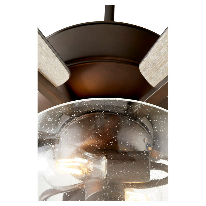 Myhouse Lighting Quorum - 7052-286 - 52"Ceiling Fan - Breeze - Oiled Bronze