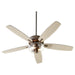 Myhouse Lighting Quorum - 7052-286 - 52"Ceiling Fan - Breeze - Oiled Bronze