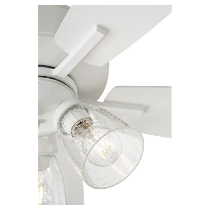 Myhouse Lighting Quorum - 7052-308 - 52"Ceiling Fan - Breeze - Studio White