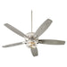 Myhouse Lighting Quorum - 170525-65 - 52"Patio Fan - Breeze Patio - Satin Nickel Satin Nickel