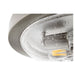 Myhouse Lighting Quorum - 3502-13-65 - Two Light Ceiling Mount - 3502 Contempo Ceiling Mounts - Satin Nickel w/ Clear/Seeded