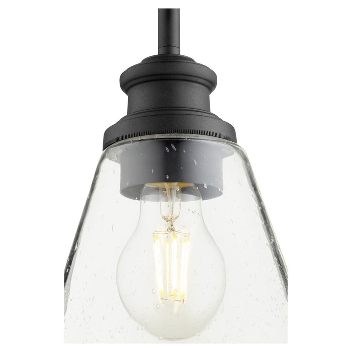 Myhouse Lighting Quorum - 309-69 - One Light Pendant - Dunbar - Textured Black
