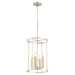 Myhouse Lighting Quorum - 686-4-65 - Four Light Entry Pendant - Olympus - Satin Nickel