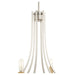 Myhouse Lighting Quorum - 696-6-65 - Six Light Chandelier - Olympus - Satin Nickel