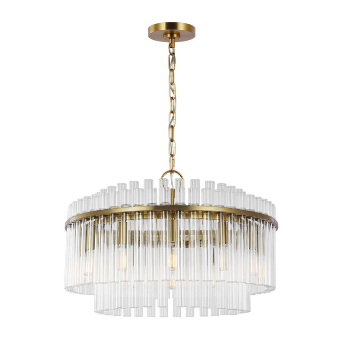 Myhouse Lighting Visual Comfort Studio - CC12812BBS - 12 Light Chandelier - Beckett - Burnished Brass