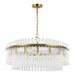 Myhouse Lighting Visual Comfort Studio - CC12916BBS - 16 Light Chandelier - Beckett - Burnished Brass