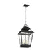 Myhouse Lighting Visual Comfort Studio - CO1054DWZ - Four Light Hanging Lantern - Falmouth - Dark Weathered Zinc