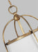 Myhouse Lighting Visual Comfort Studio - CP1101ADB - One Light Pendant - Stonington - Antique Gild