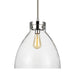 Myhouse Lighting Visual Comfort Studio - CP1121PN - One Light Pendant - Garrett - Polished Nickel