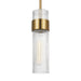 Myhouse Lighting Visual Comfort Studio - CP1161BBS - One Light Pendant - Geneva - Burnished Brass