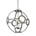 Myhouse Lighting Visual Comfort Studio - CP1204IP - Four Light Pendant - Green Park - Iron Port