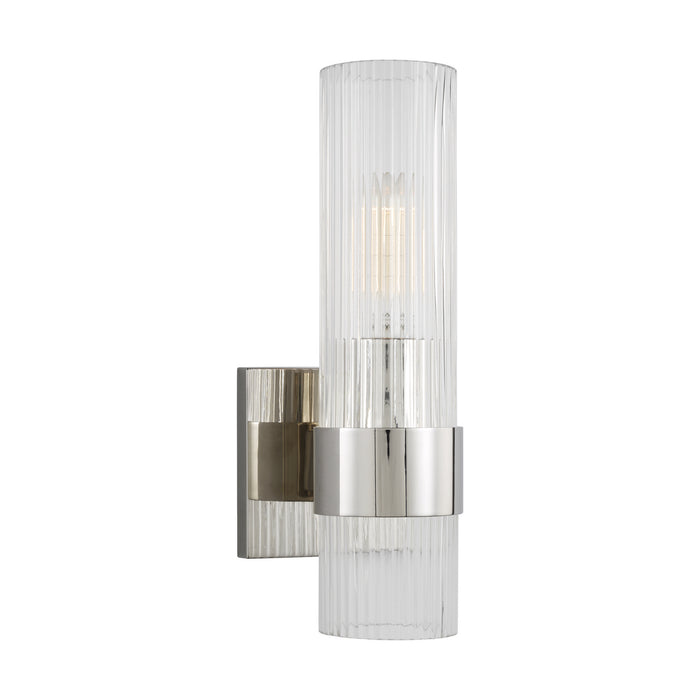 Myhouse Lighting Visual Comfort Studio - CV1021PN - One Light Wall Sconce - Geneva - Polished Nickel