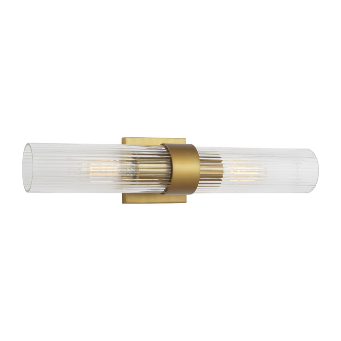 Myhouse Lighting Visual Comfort Studio - CV1022BBS - Two Light Wall Sconce - Geneva - Burnished Brass