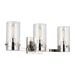 Myhouse Lighting Visual Comfort Studio - CW1003PN - Three Light Vanity - Garrett - Polished Nickel