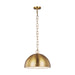 Myhouse Lighting Visual Comfort Studio - EP1241BBS - One Light Pendant - Whare - Burnished Brass