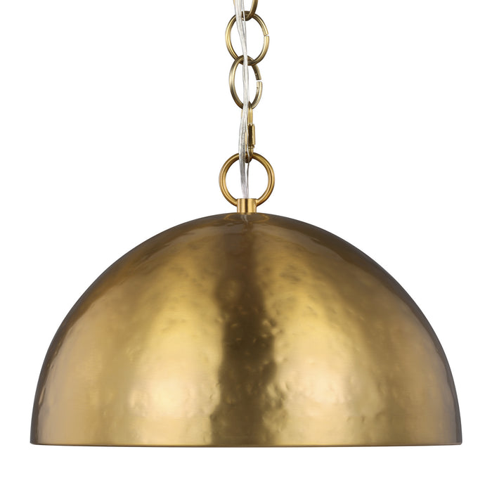 Myhouse Lighting Visual Comfort Studio - EP1241BBS - One Light Pendant - Whare - Burnished Brass