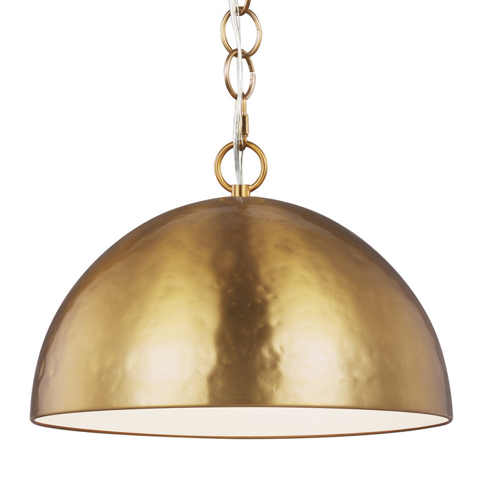 Myhouse Lighting Visual Comfort Studio - EP1241BBS - One Light Pendant - Whare - Burnished Brass