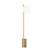 Myhouse Lighting Visual Comfort Studio - ET1361BBS1 - One Light Floor Lamp - Lune - Burnished Brass