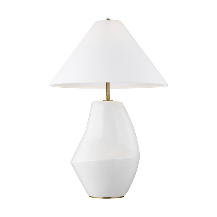 Myhouse Lighting Visual Comfort Studio - KT1221ARC1 - One Light Table Lamp - Contour - Arctic White