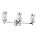 Myhouse Lighting Visual Comfort Studio - LV1023PN - Three Light Vanity - Flynn - Polished Nickel