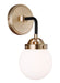 Myhouse Lighting Visual Comfort Studio - 4187901-848 - One Light Wall Sconce - Cafe - Satin Brass