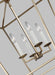 Myhouse Lighting Visual Comfort Studio - 5392604-848 - Four Light Lantern - Dianna - Satin Brass