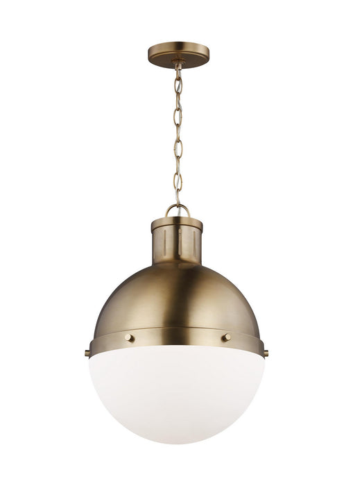 Myhouse Lighting Visual Comfort Studio - 6577101-848 - One Light Pendant - Hanks - Satin Brass