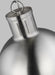 Myhouse Lighting Visual Comfort Studio - 6577101-962 - One Light Pendant - Hanks - Brushed Nickel