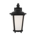 Myhouse Lighting Generation Lighting - 88241EN3-12 - One Light Outdoor Wall Lantern - Cape May - Black