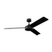 Myhouse Lighting Visual Comfort Fan - 3CQR56MBKD - 56``Ceiling Fan - Cirque 56 - Midnight Black