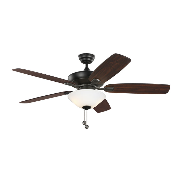 Myhouse Lighting Generation Lighting - 5COM52MBKD-V1 - 52"Ceiling Fan - Colony - Midnight Black