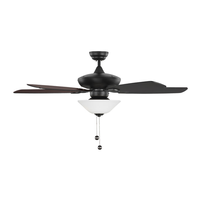 Myhouse Lighting Generation Lighting - 5COM52MBKD-V1 - 52"Ceiling Fan - Colony - Midnight Black