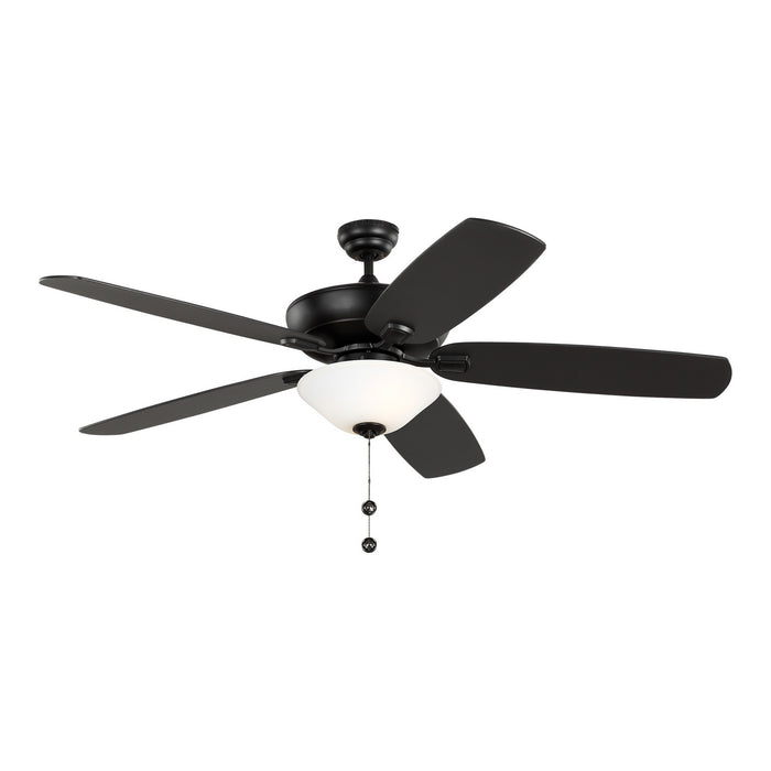 Myhouse Lighting Generation Lighting - 5CSM60MBKD-V1 - 60"Ceiling Fan - Colony - Midnight Black