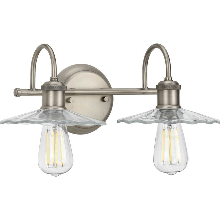 Myhouse Lighting Progress Lighting - P300287-081 - Two Light Bath - Fayette - Antique Nickel