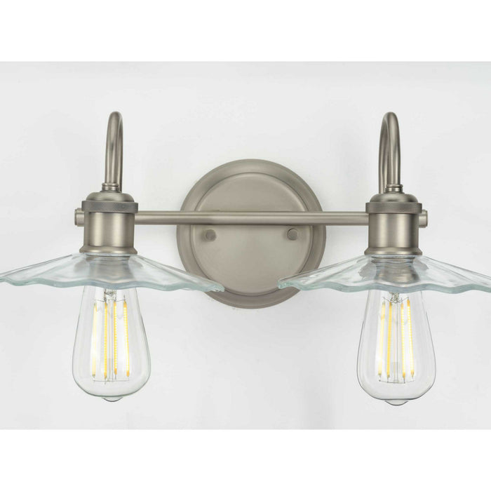 Myhouse Lighting Progress Lighting - P300287-081 - Two Light Bath - Fayette - Antique Nickel