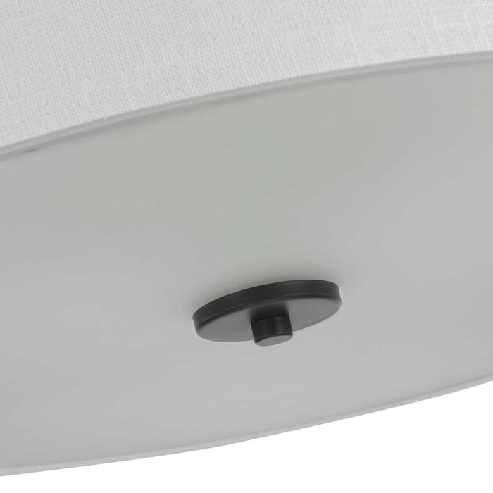 Myhouse Lighting Progress Lighting - P350167-143 - Three Light Semi Flush Mount - Inspire - Graphite