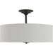 Myhouse Lighting Progress Lighting - P350168-020 - Three Light Semi Flush Mount - Inspire - Antique Bronze