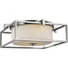 Myhouse Lighting Progress Lighting - P350171-009 - Two Light Flush Mount - Chadwick - Brushed Nickel