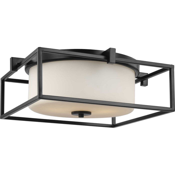 Myhouse Lighting Progress Lighting - P350171-031 - Two Light Flush Mount - Chadwick - Black