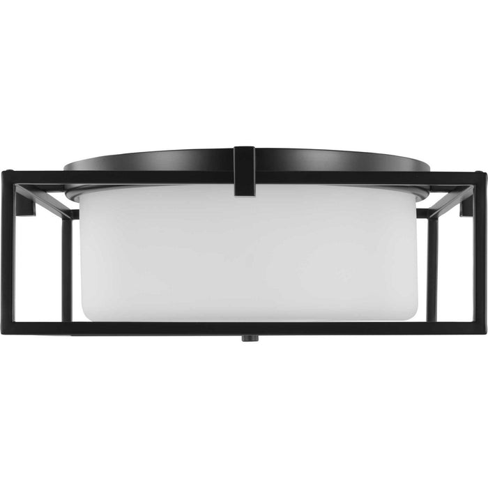 Myhouse Lighting Progress Lighting - P350171-031 - Two Light Flush Mount - Chadwick - Black