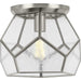 Myhouse Lighting Progress Lighting - P3868-09 - One Light Flush Mount - Cinq - Brushed Nickel