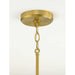 Myhouse Lighting Progress Lighting - P400216-109 - Six Light Chandelier - Rae - Brushed Bronze