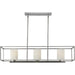 Myhouse Lighting Progress Lighting - P400225-009 - Three Light Island Chandelier - Chadwick - Brushed Nickel