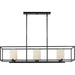 Myhouse Lighting Progress Lighting - P400225-031 - Three Light Island Chandelier - Chadwick - Black