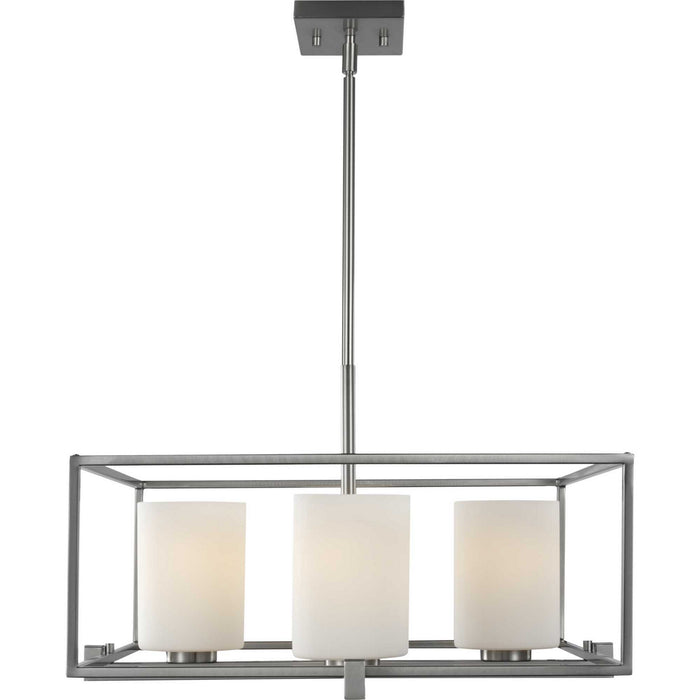 Myhouse Lighting Progress Lighting - P400226-009 - Four Light Chandelier - Chadwick - Brushed Nickel